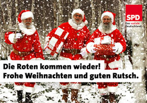 Weihnachten - Die Roten kommen wieder